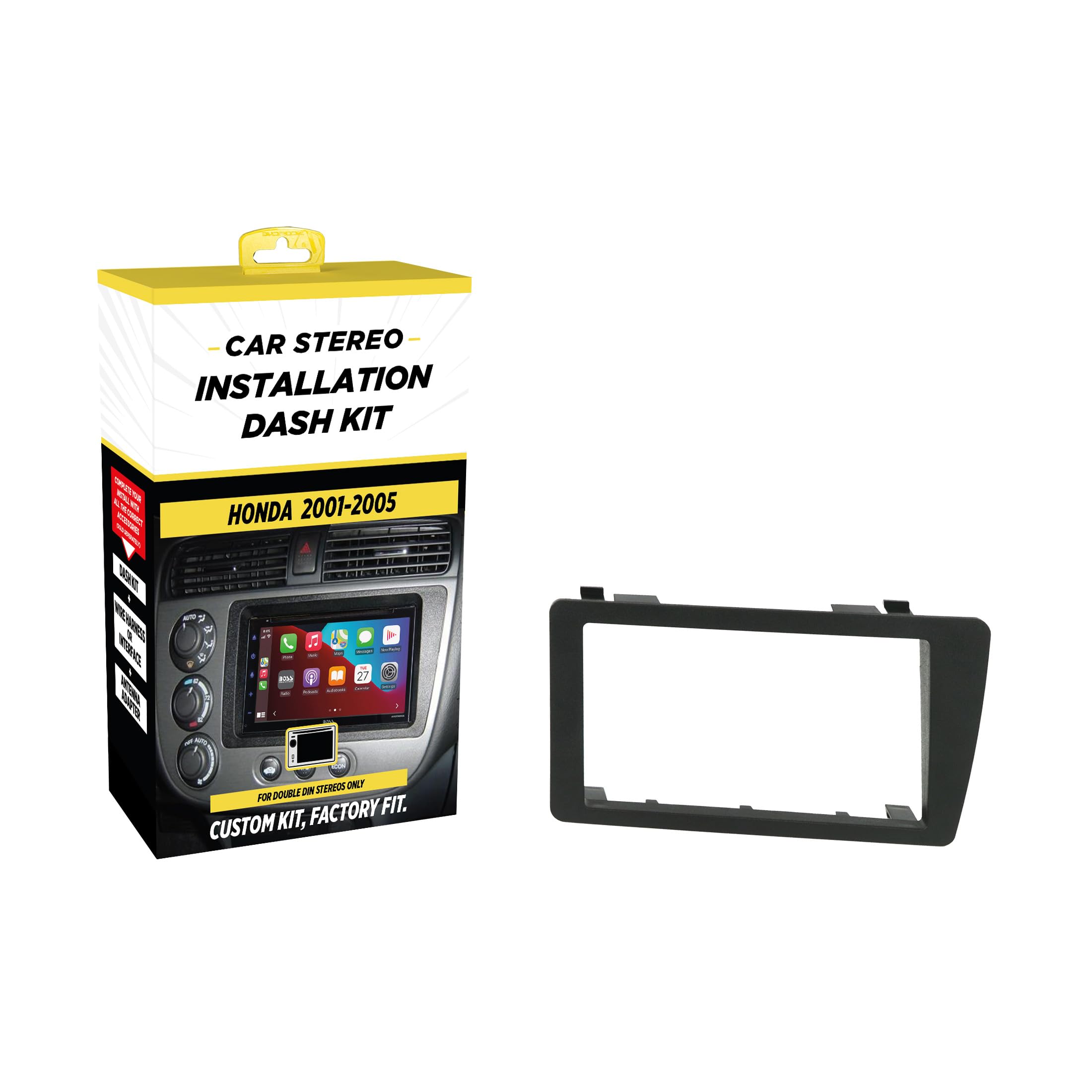 Amazon.com: Scosche HA1710B Double DIN Radio Install Dash Kit