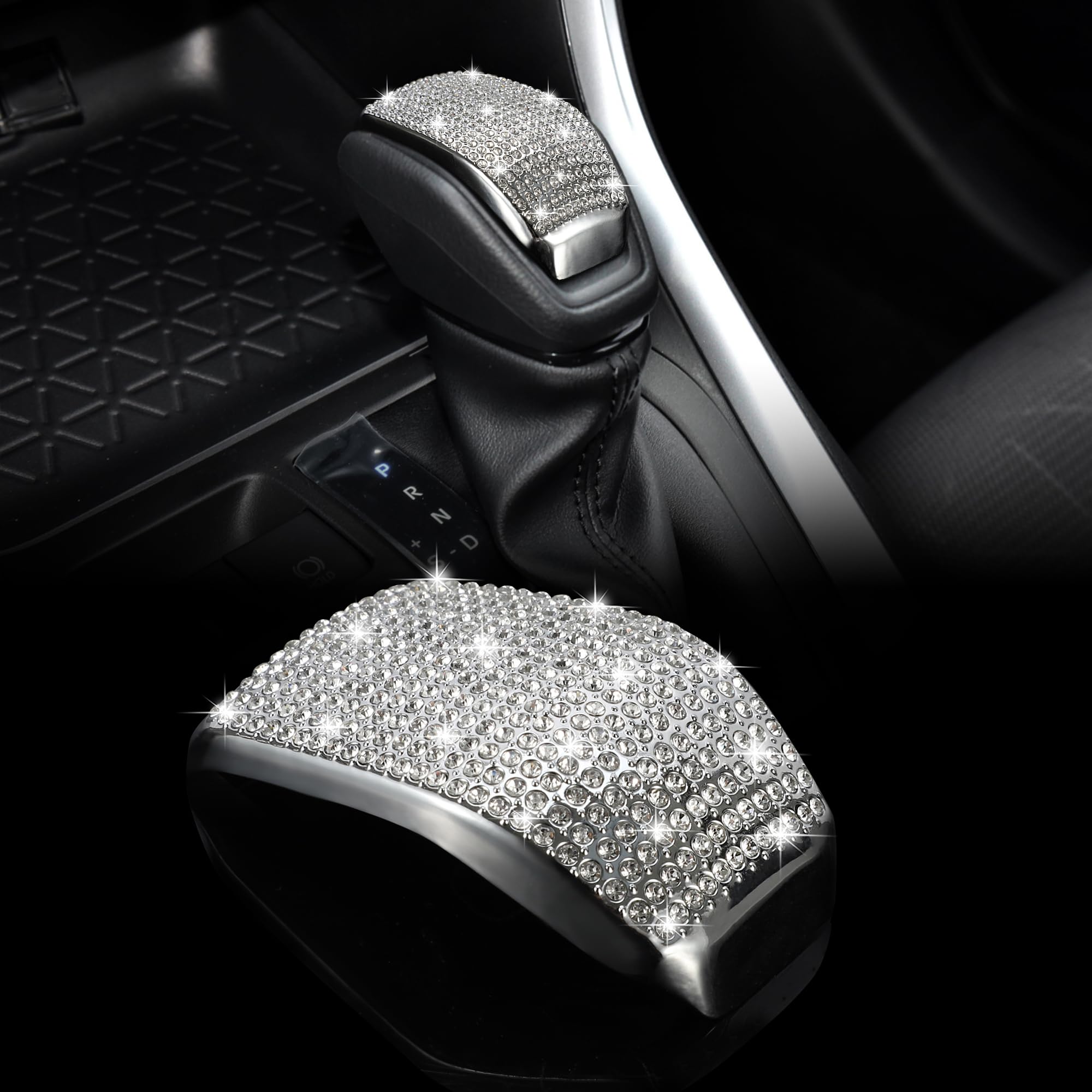 ラウンド用品・アクセサリー Yasuhiro Amazon.com: TOMALL Bling Gear Shift Knob Cover Compatible with