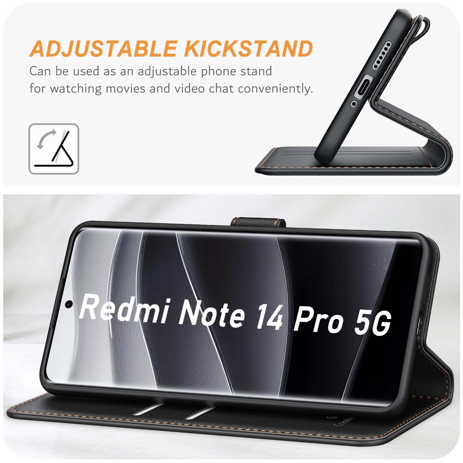 Ganbary Cover Compatibile con Xiaomi Redmi Note 15 Pro Plus 5G