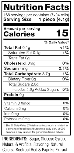 Miniatura 2 de Rollos de caramelo de canela de Reed's  Dulces duros de canela tradicional  Caramelo de canela duro de Reed's Classic Spiced Hard Canela Traído a