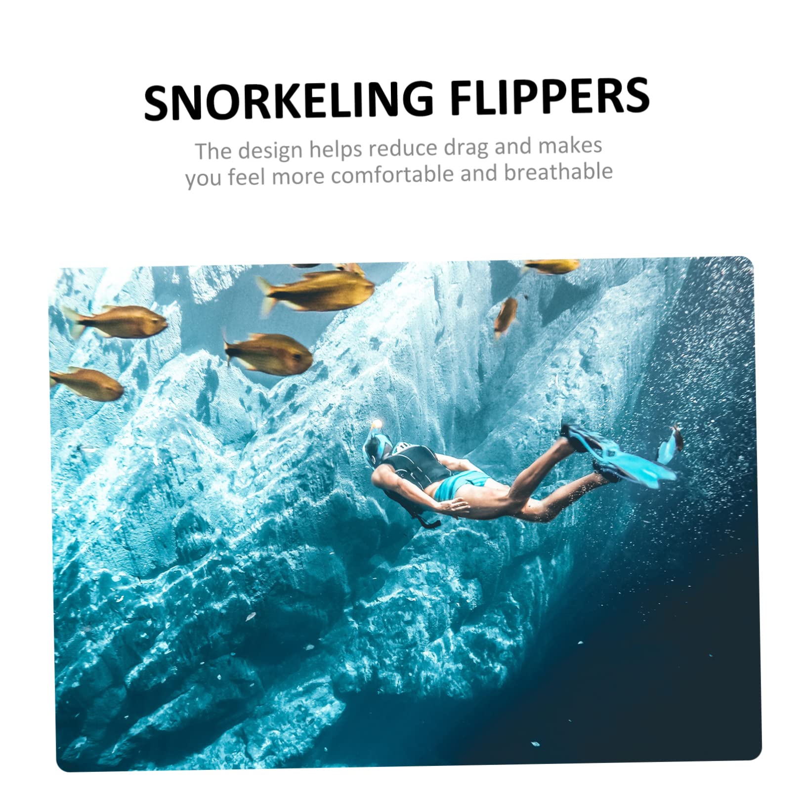 Snorkeling Regolabili per Adulti Design Ergonomico Galleggianti Nuotatori Principianti