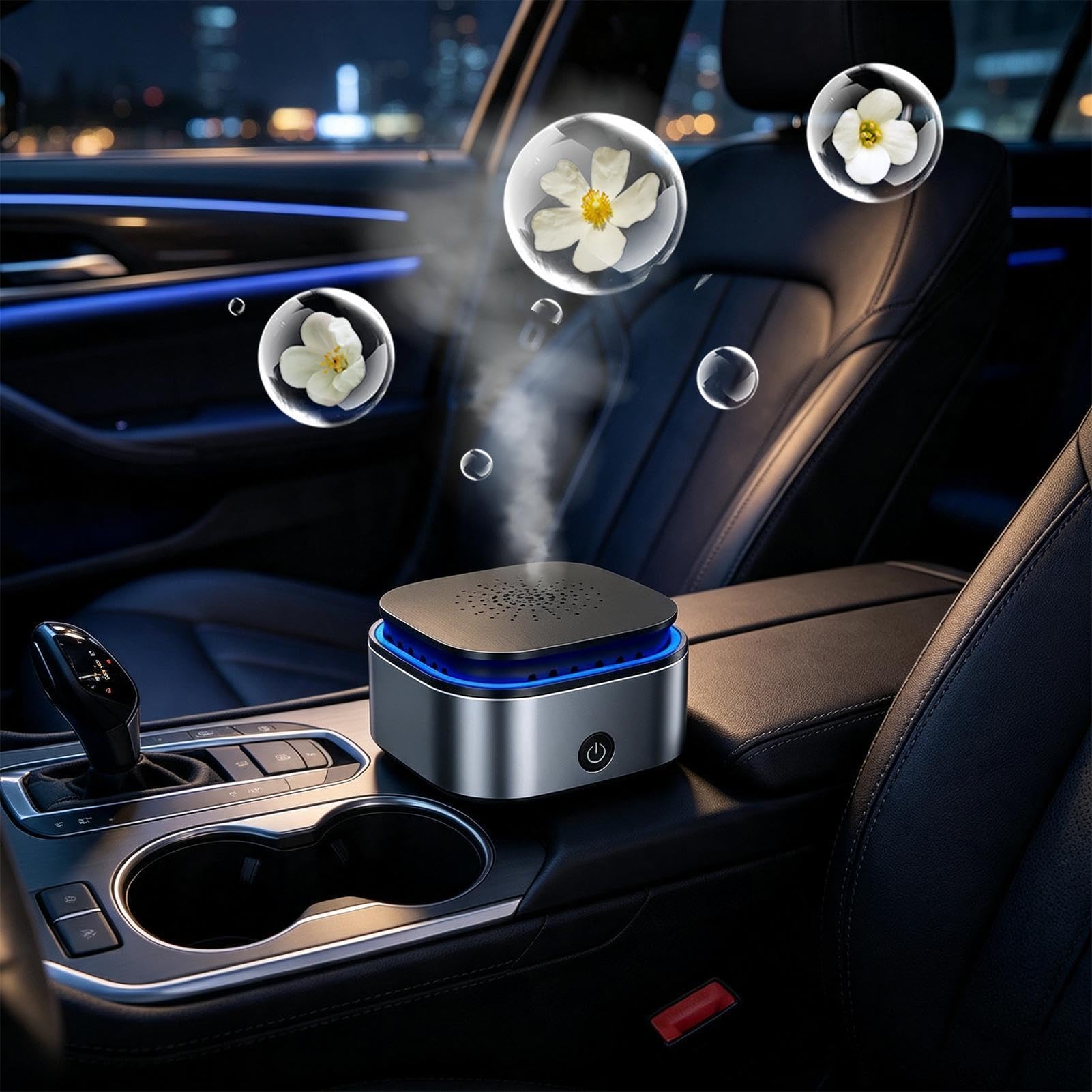 Diffusore per auto intelligente, a lunga durata, con attivazione a
