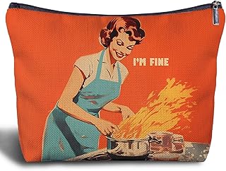 Divertida bolsa de maquillaje de cocina para ...