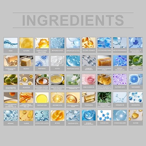 Miniatura 4 de Crema facial de retinol para arrugas, centella asiática y colágeno infundida en crema inversa, hidratante reafirmante y de rápida absorción