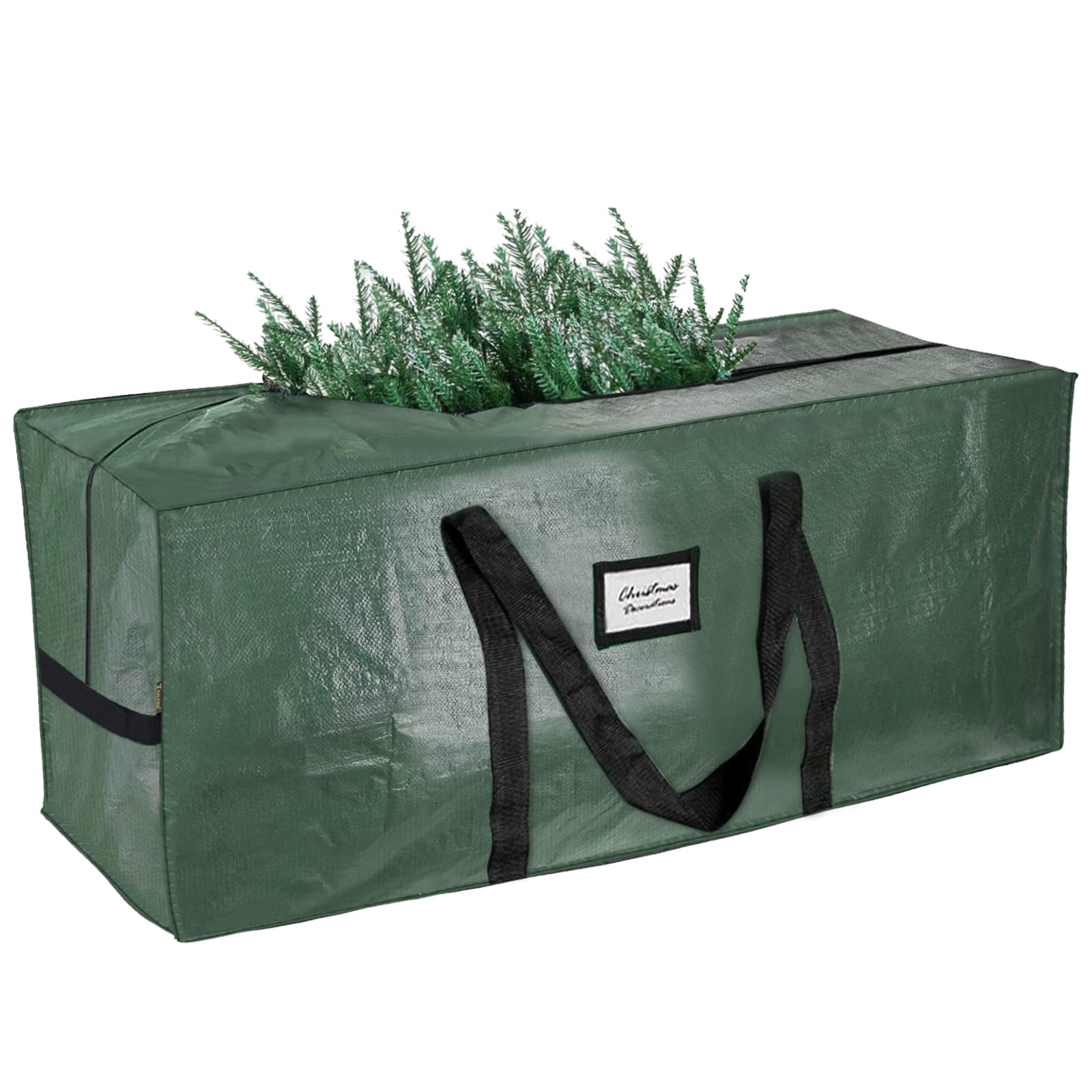 Pomefar Christmas Tree Storage Bag, Fits Up to 9Ft Artificial Disassembled Trees with Durable Handles, Waterproof Holiday Xmas Bags Box for Years Use (XL)