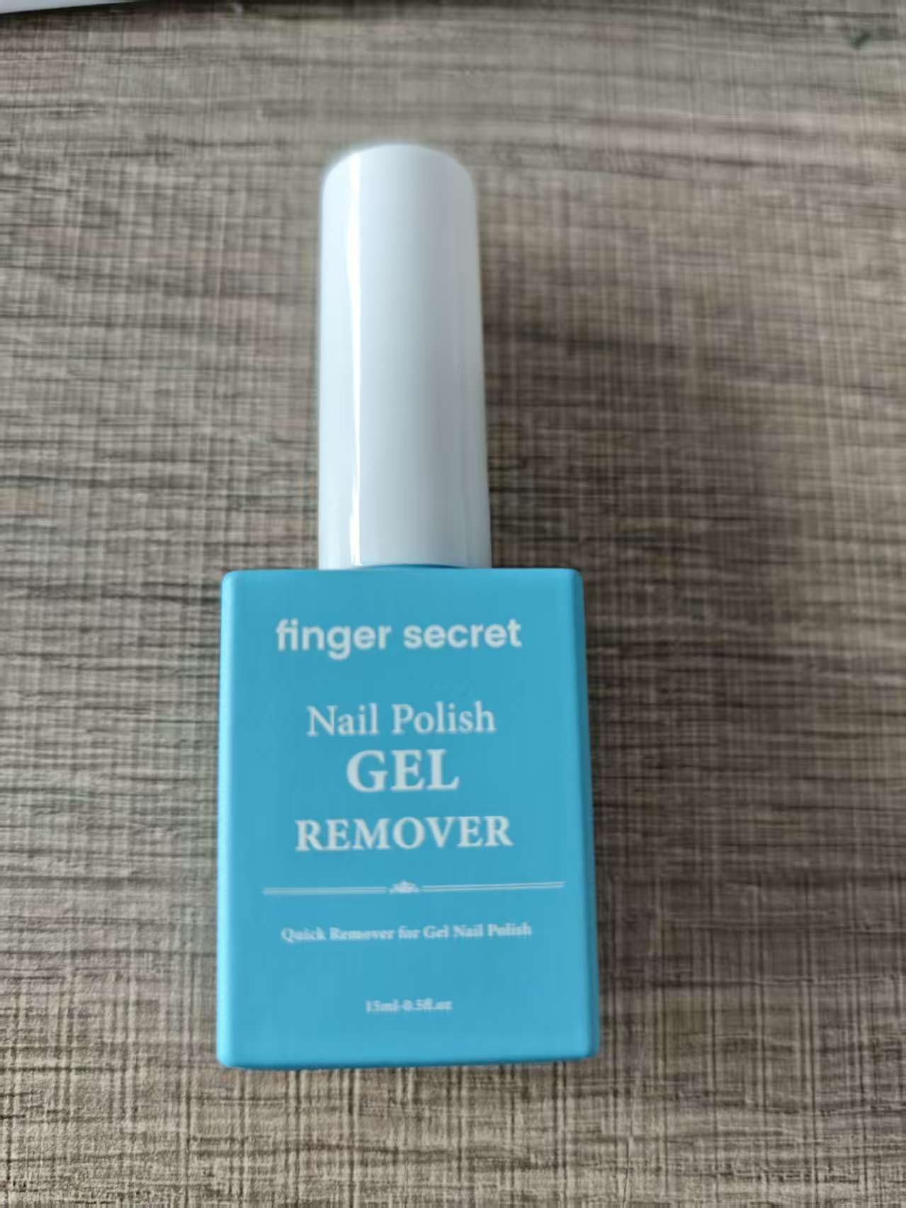 Finger Secret Nail Polish Gel Remover Kit - Quick、Magic and convenient for Gel Nails remove.15ml,Professional Nail Care Product for Salon & Home