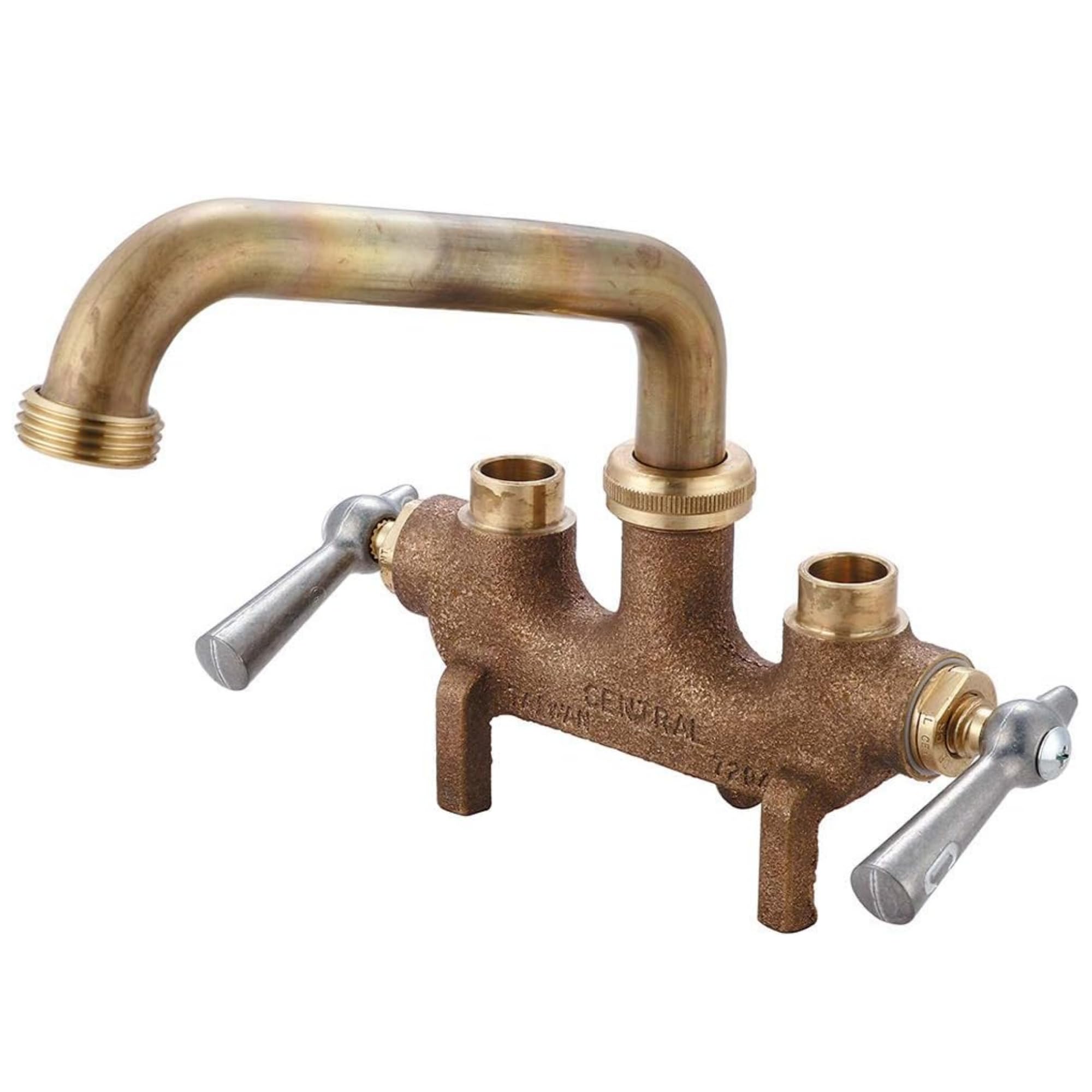 Central Brass Laundry Faucet - Durable Wall Mount -1