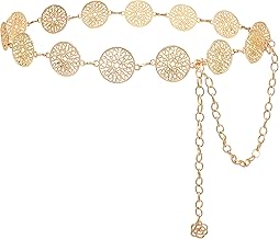 NEOREAL Metal Waist Chain Sun Moon Body Belly Belt Gold Silver Belts Jewelry Accessories for Women Girls