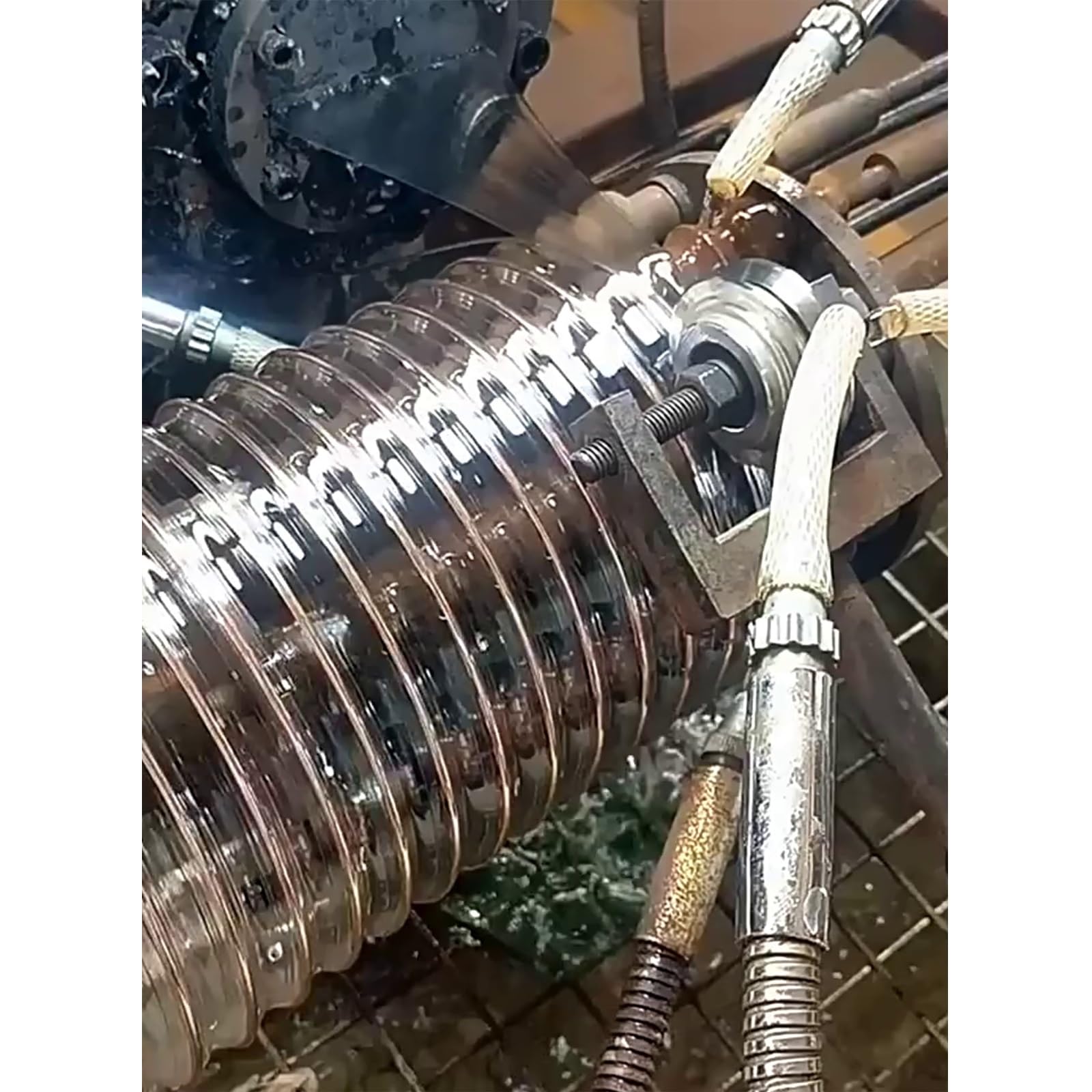 Przewody z poliuretanu PU, Węże odporne na przebicie, złączki do odkurzaczy, akcesoria do odpylaczy(Dia-500mm (19.6 Inch))