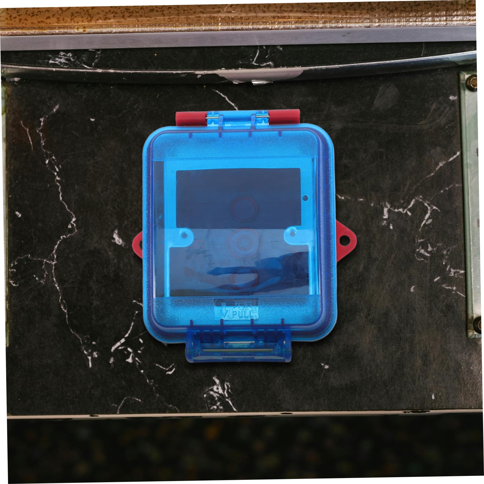 OSALADI Cubierta de Alarma contra Incendios Protector de Punto de Llamada de Incendio Compatible con Sensor para Uso en Paredes Interiores