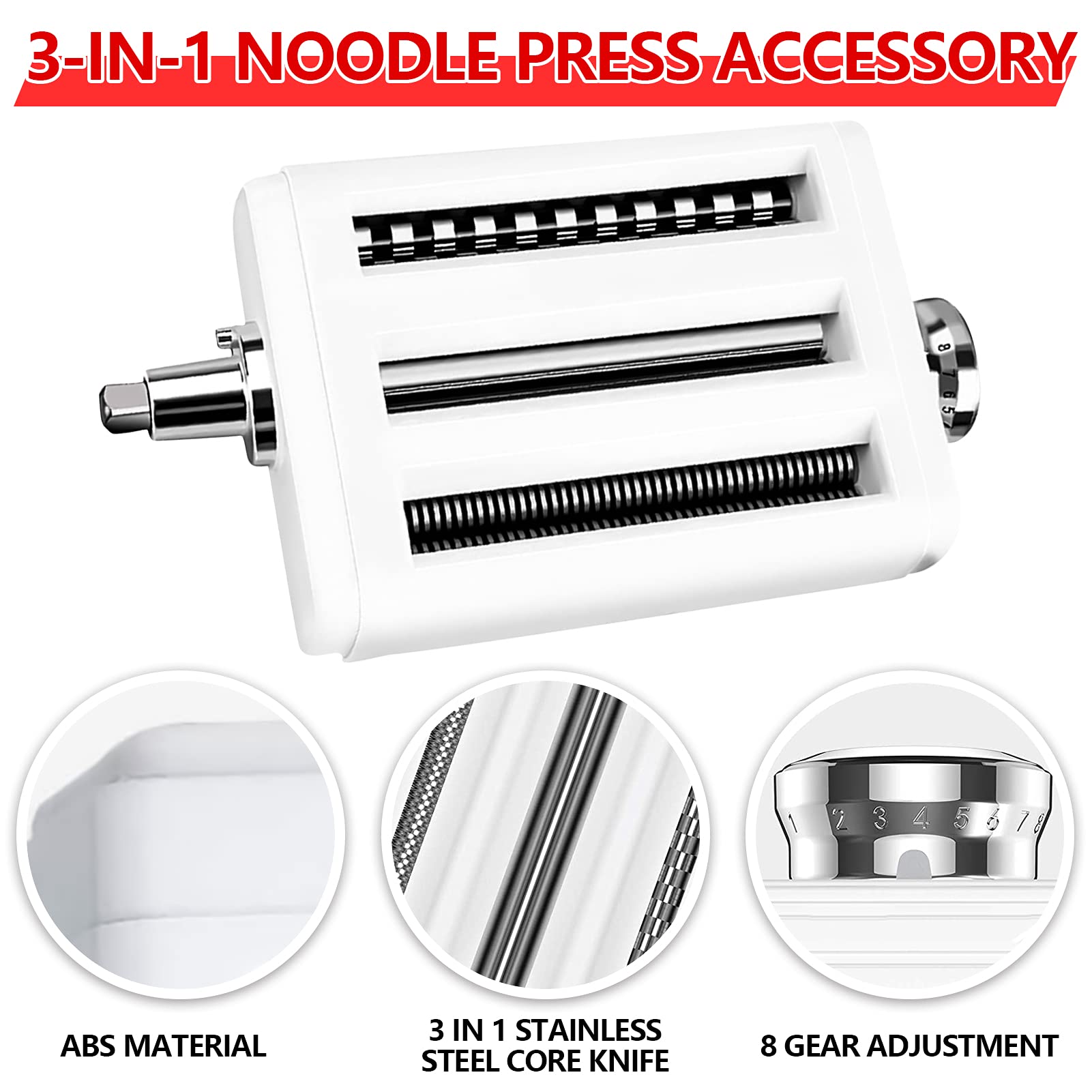 Accesorio para picadora de carne, accesorios para batir sobre soporte, accesorios para mezclar Kitchenaid (B)