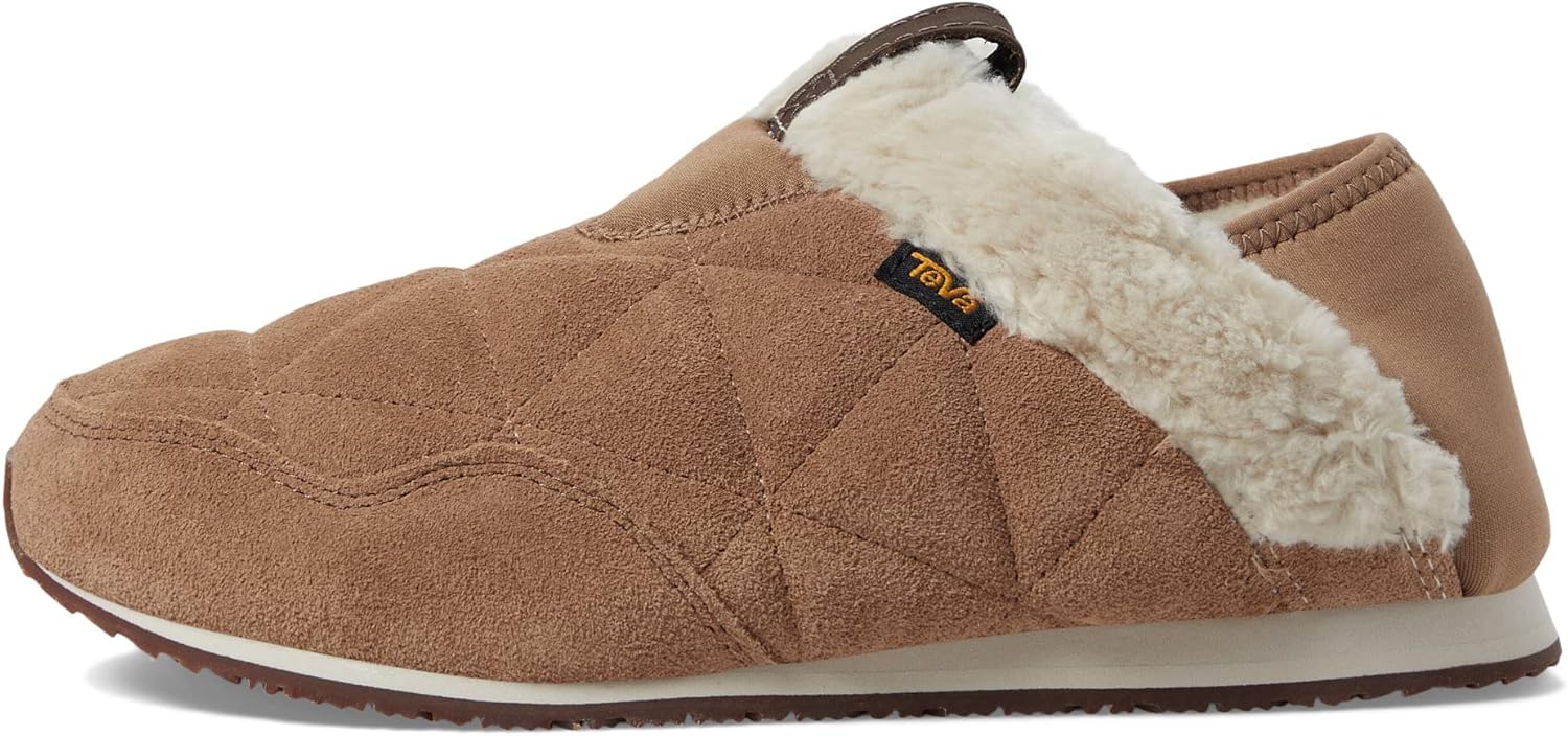Teva Women's Reember Plushed Moccasin, Burro, 7