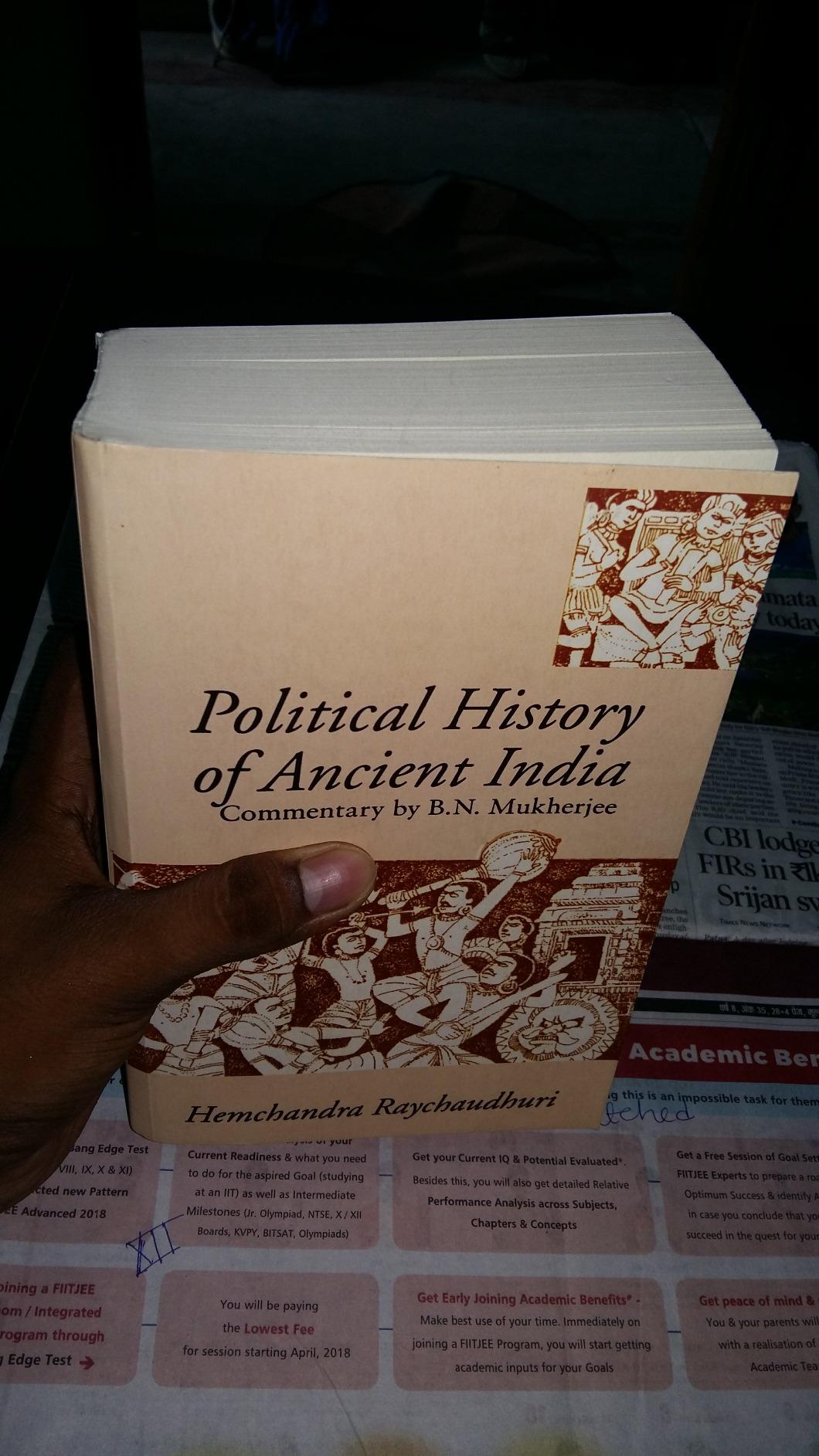 Buy POLITICAL HISTORY OF ANCIENT INDIA (OIP) Book Online at Low Prices ...