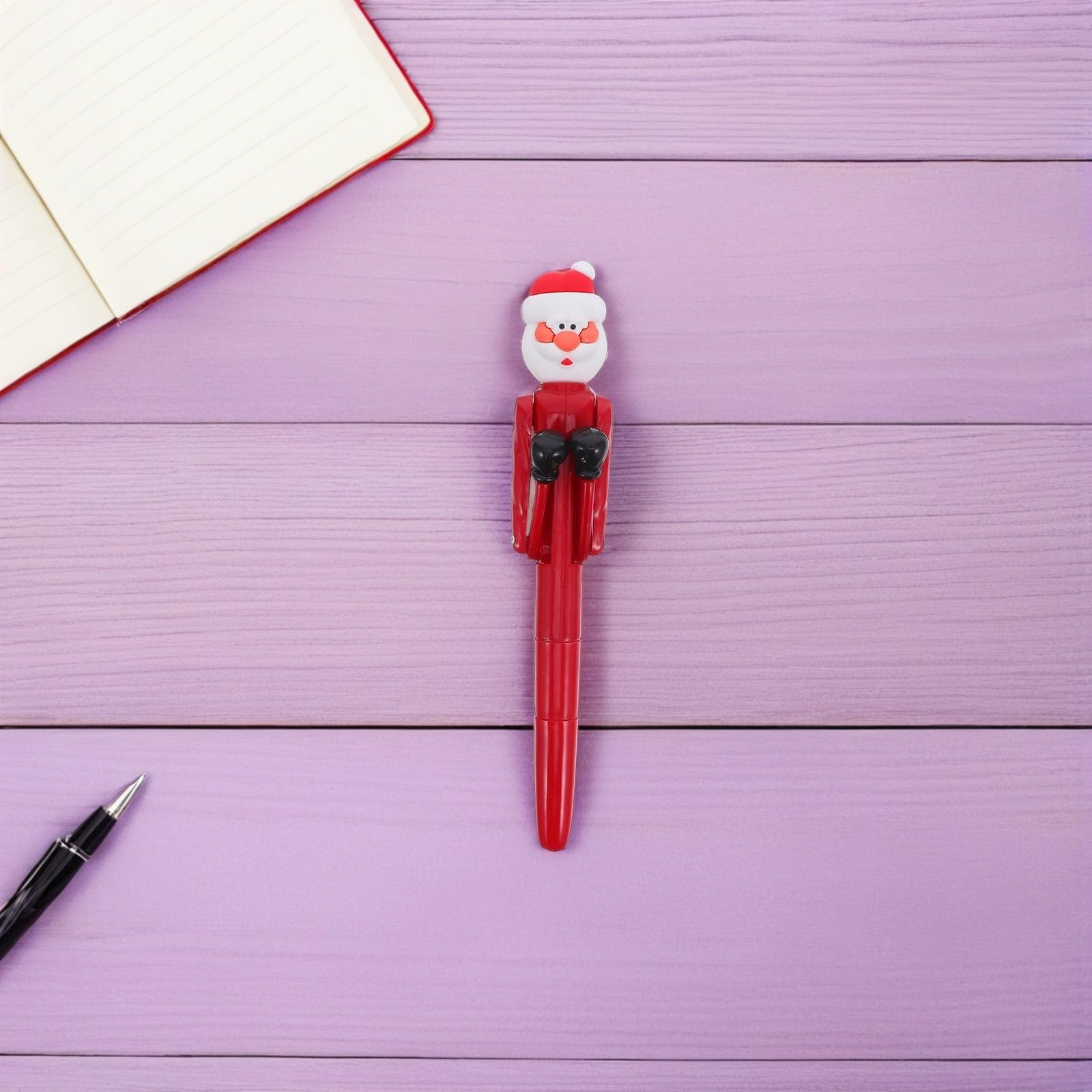 16 Stück Originelle Weihnachtskugelschreiber im Kasten Design