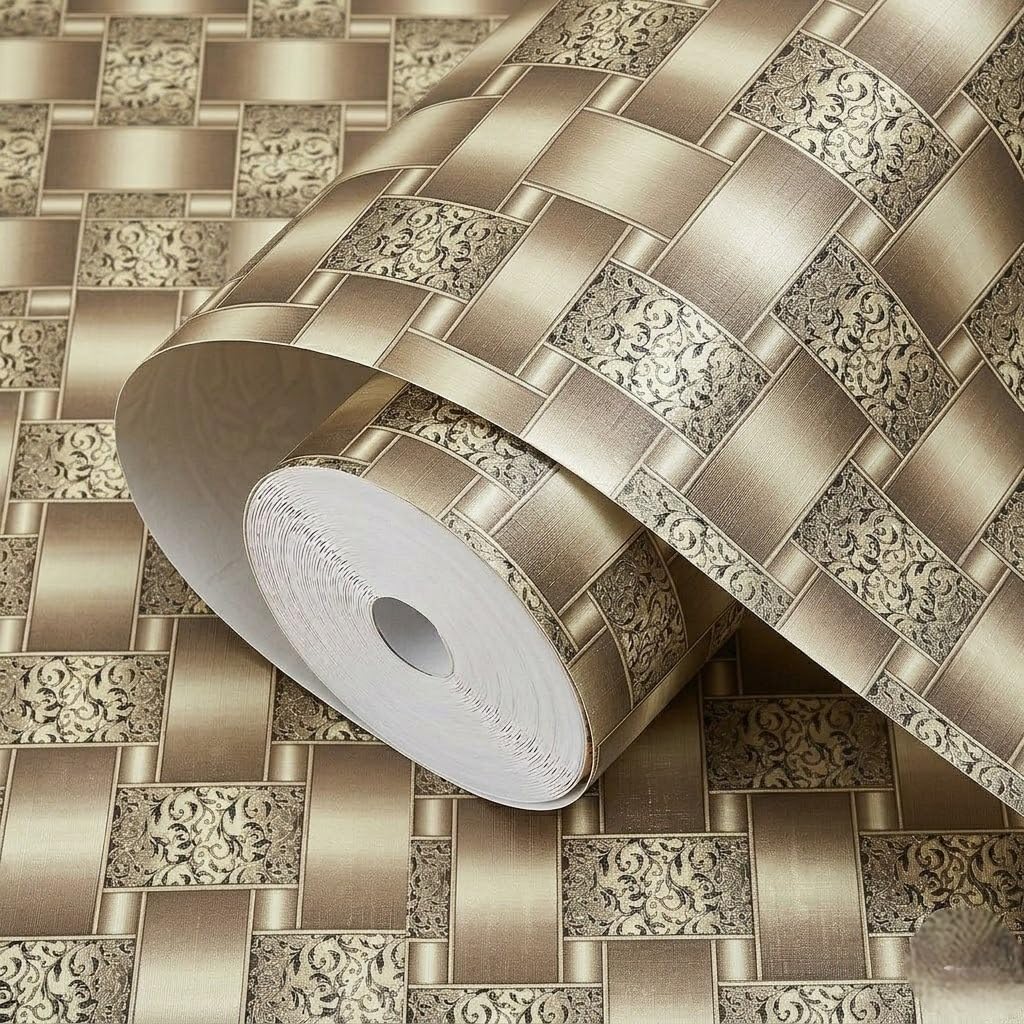 PVC Shelf Liner Roll 10 Meter Waterproof Printed | Non-Slip Kitchen Drawer Mat | Multipurpose Mat for Fridge, Wardrobe, Cupboard & Cabinets | Rectangular Cut-to-Size Shelf Paper-image-13