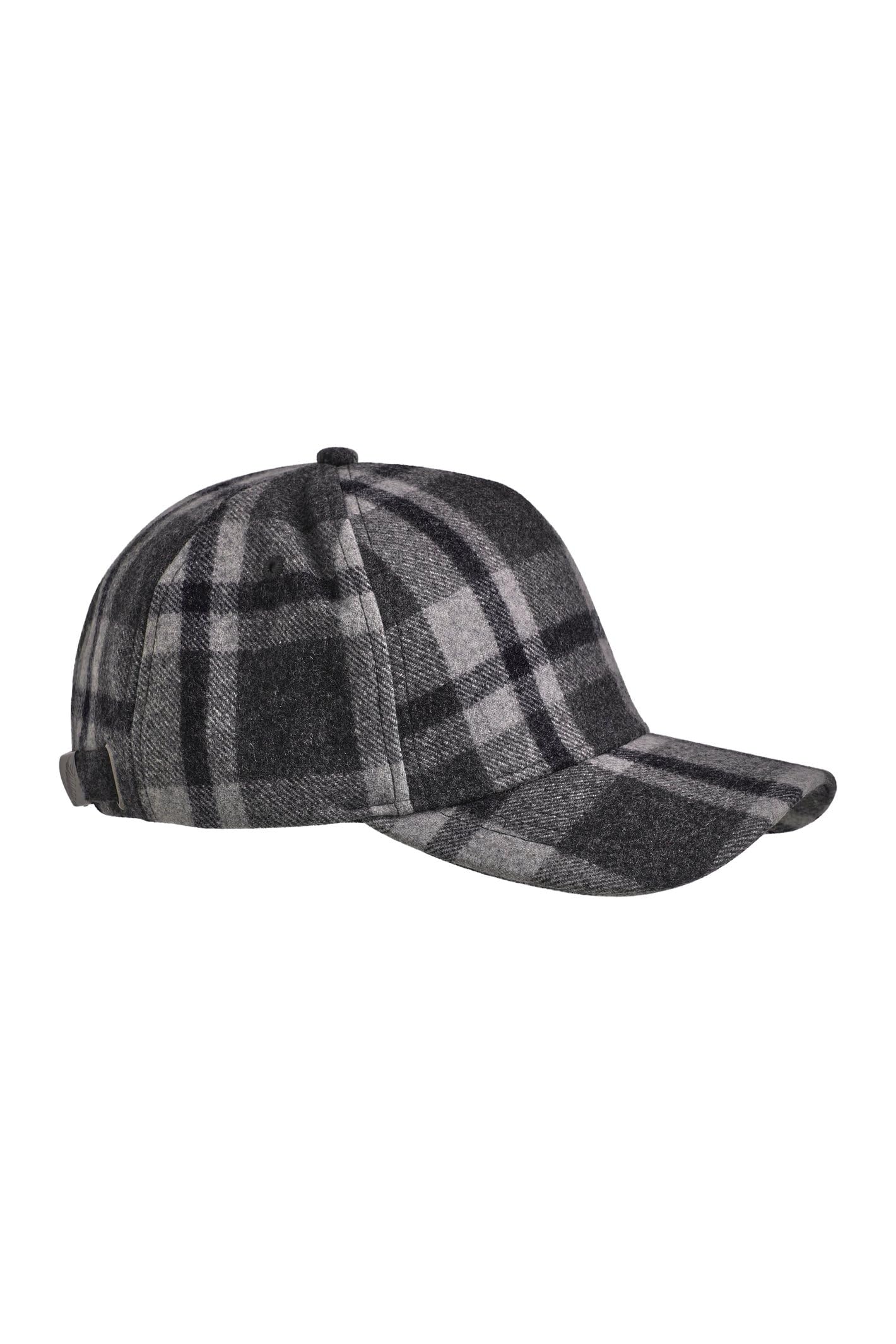 Weird Fish Men's Flannel Check Baseball Cap - Midnight - One Size
