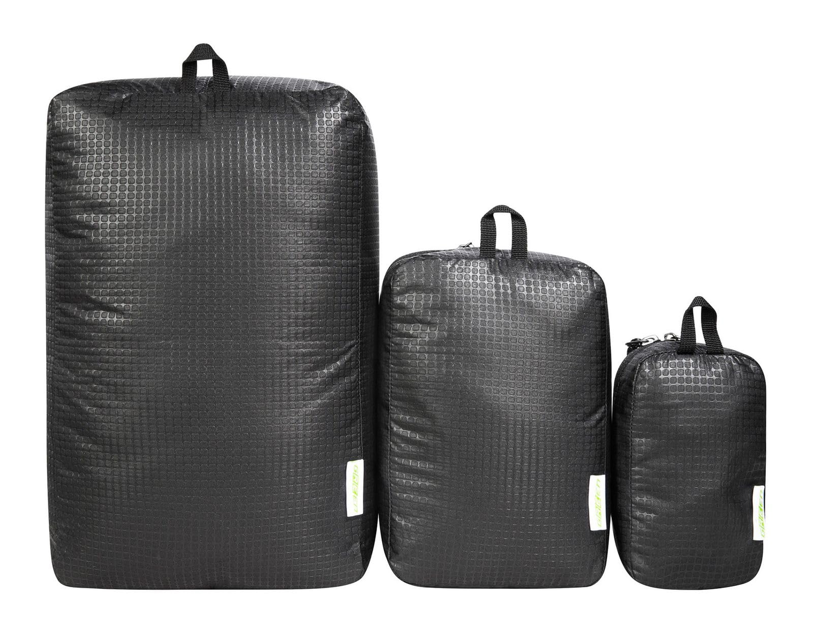 Tatonka Unisex-Dorosły Organizery do Bagażu, Czarny, 3 sztuki (zestaw)