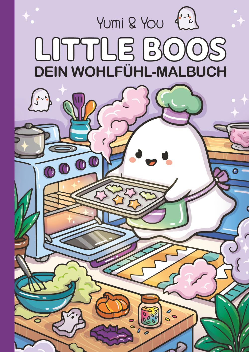 Little Boos: Süße Geister & magische Momente für deine Auszeit | Traumhafte Motive mit dicken Linien | Inkl. Download zum immer wieder Ausmalen (Yumi's Cozy Collection)