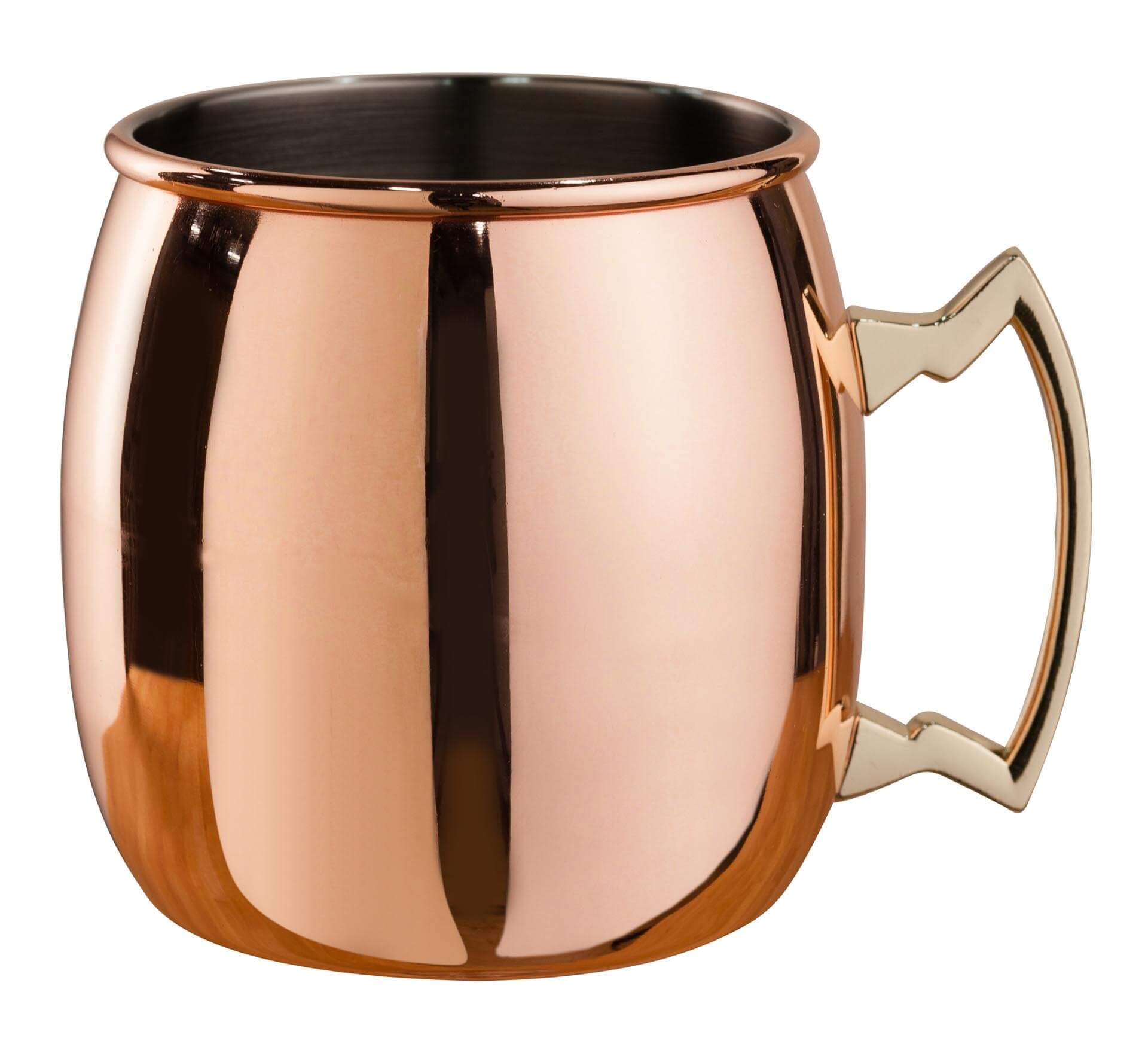 Beaumont Mezclar Curved Moscow Mule Mug - Copper Plated