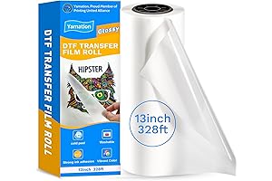 DTF Transfer Film Roll: Ready-to-Peel Direct to Film Transfers