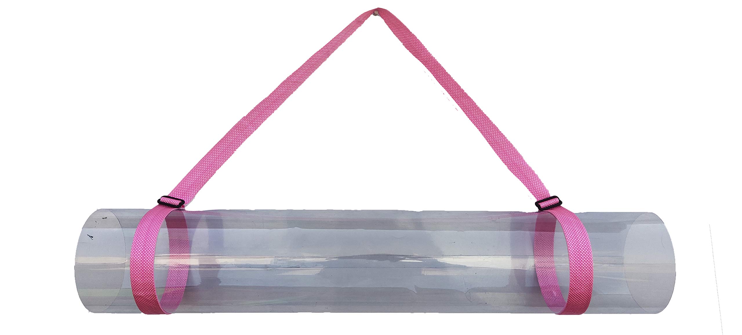 Panchtatava Adjustable Yoga Mat Carring Strap | Belt, Carrying Strap | Belt for Thick Yoga Mat (Pink)