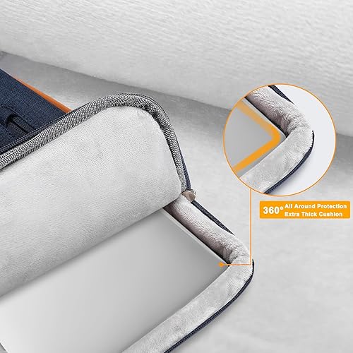 Miniatura 3 de MOSISO Bolsa de hombro protectora 360 para laptop, bolsa de computadora de 15-15.6 pulgadas compatible con MacBook Pro 16, HP, Dell, Lenovo, Asus,