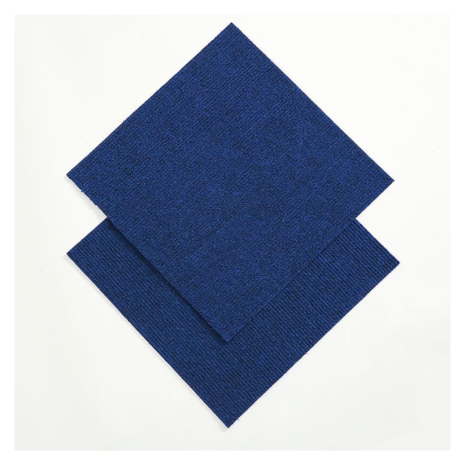Cxvhsertwr Dark Blue Carpet Squares, Carpet Tiles Diy Self Adhesive Commercial/Residential Floor(,9Pcs)