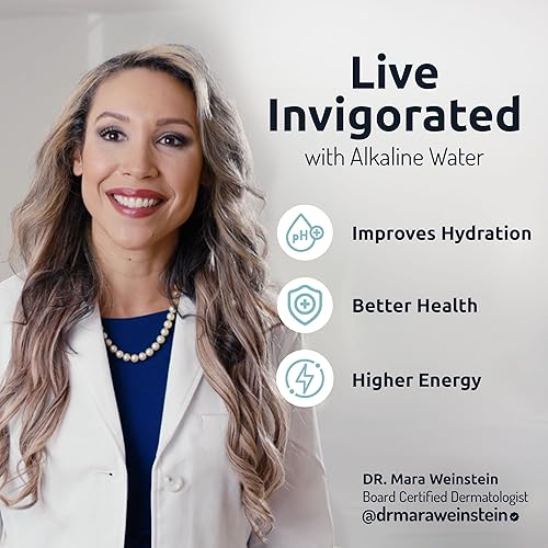 Miniatura 2 de Invigorated Water PH001 - Filtro de agua alcalino blanco - Filtros de repuesto para todos los sistemas de filtración de jarra y dispensador de agua