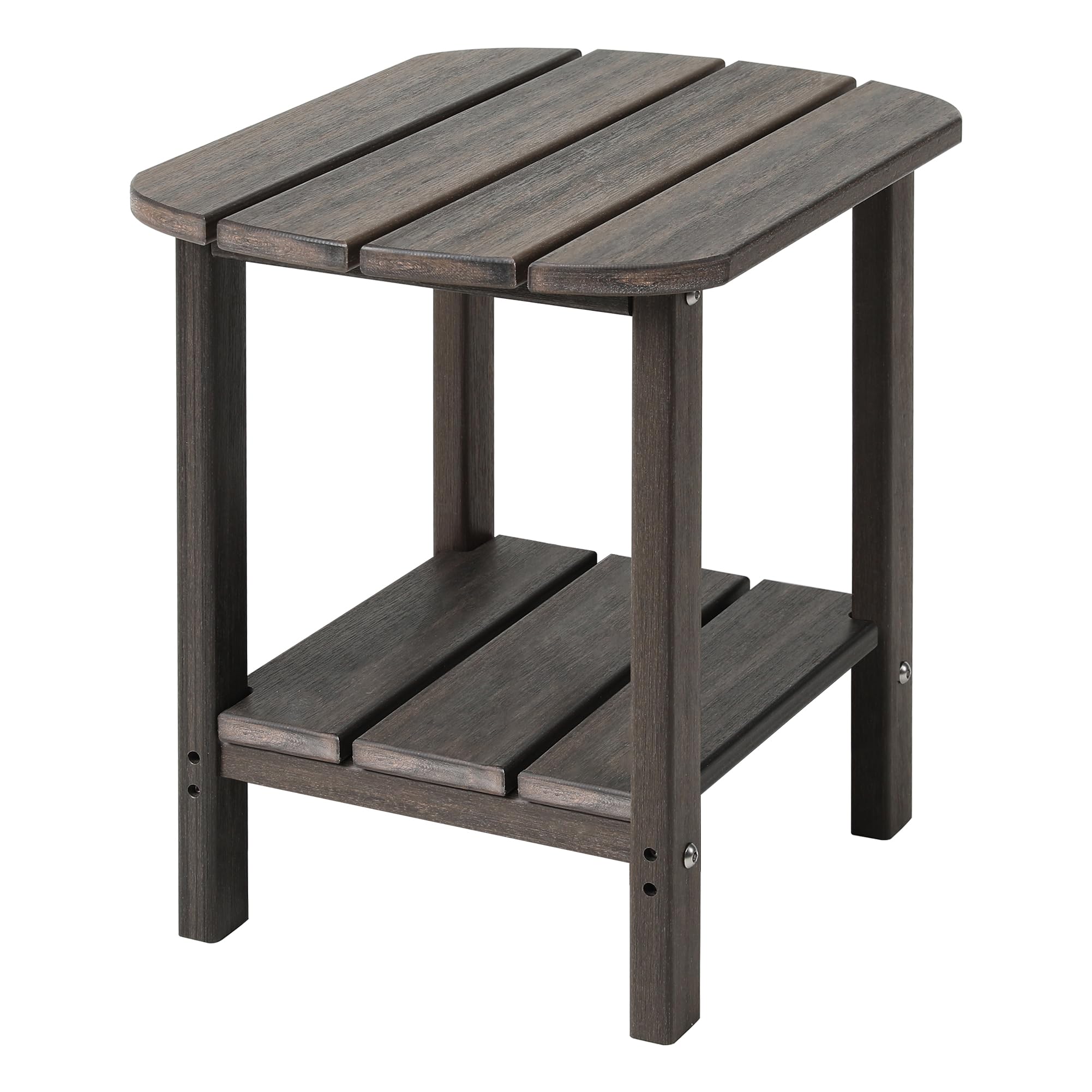 Snapklik.com : LZRS Double Adirondack Side Table, Outdoor Side Tables ...