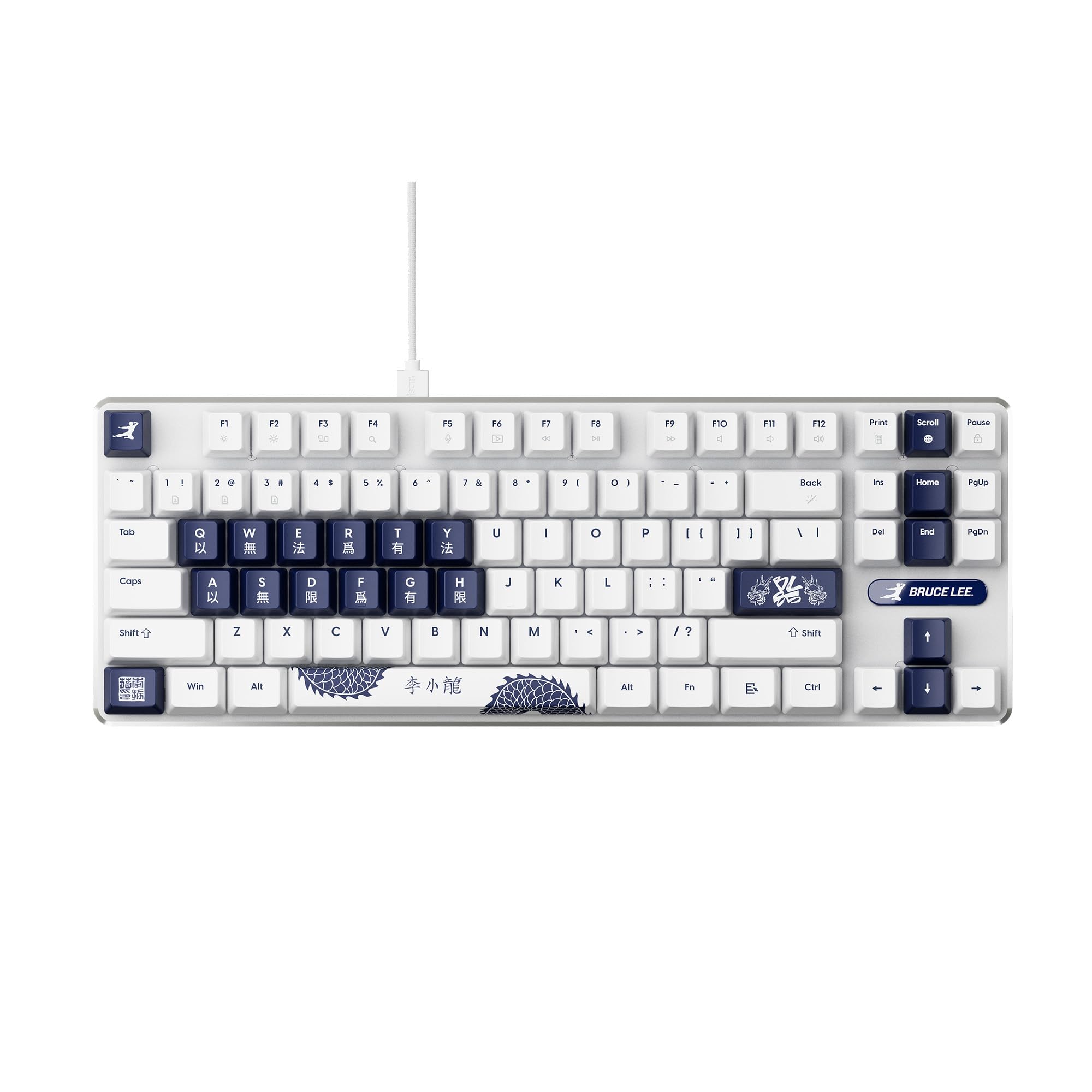 キーボード Pulsar PCMK3 HE TKL WHITE Pulsar Gaming Gears PCMK3 HE 80% (87 Keys) TKL Gaming Keyboard