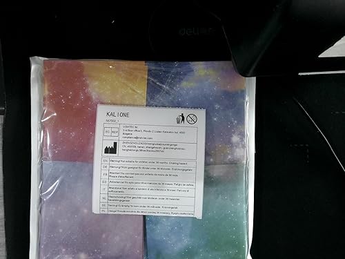 Miniatura 9 de Juego de 400 hojas de papel de origami de 3.75 pulgadas, cuadrado de doble cara, cielo estrellado, papel de origami, espacio exterior, patrón de