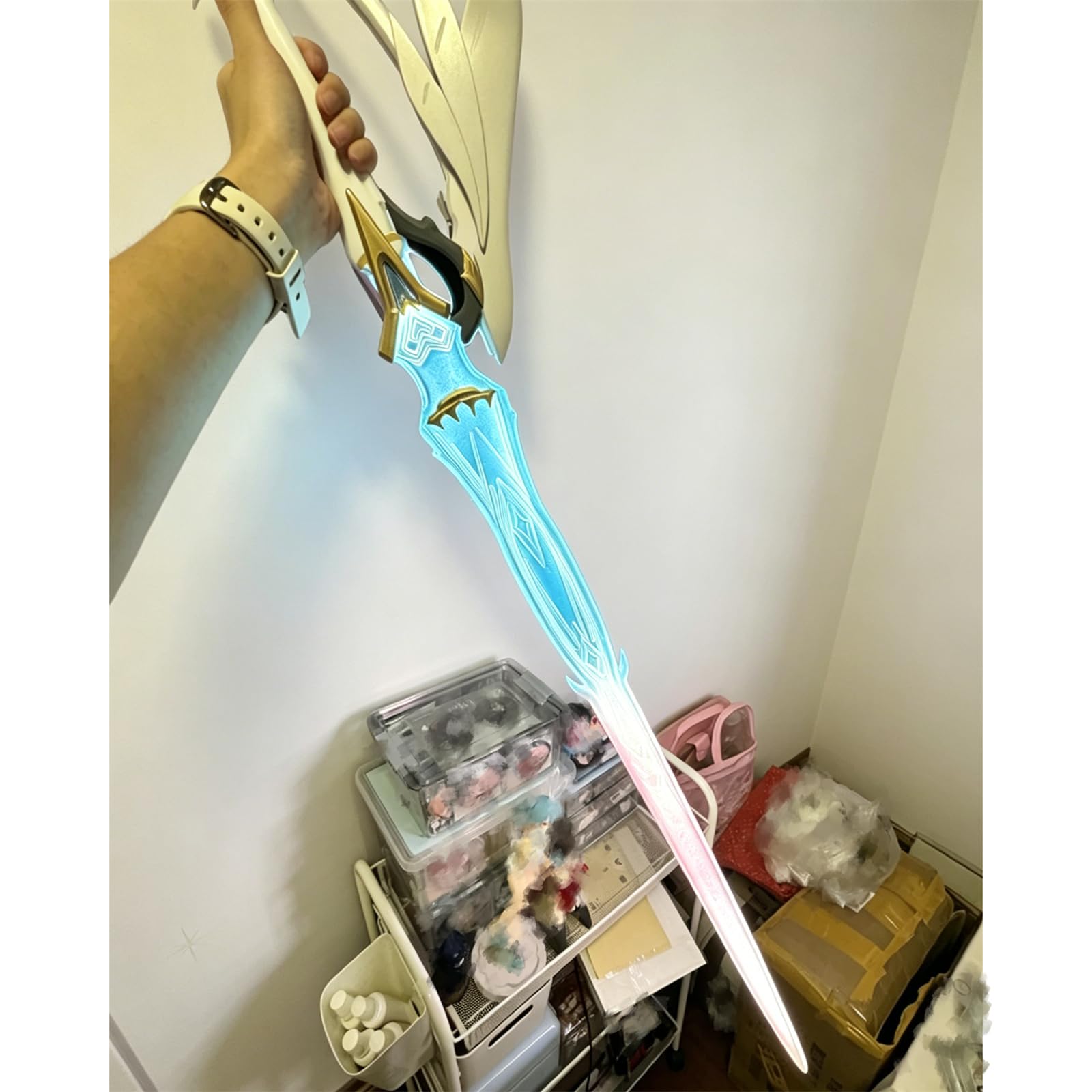 Amazon.co.jp: 剣 コスプレ道具 エイメス とこしえの明星 武器 発光