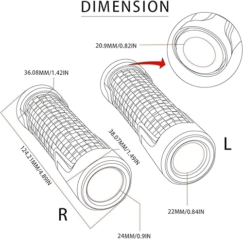 Miniatura 2 de Para Suzuki Gixxer 150 250 155 SF Gixxer 150SF 250SF 2023 2020 2021 Empuñaduras de aluminio para manillar de motocicleta