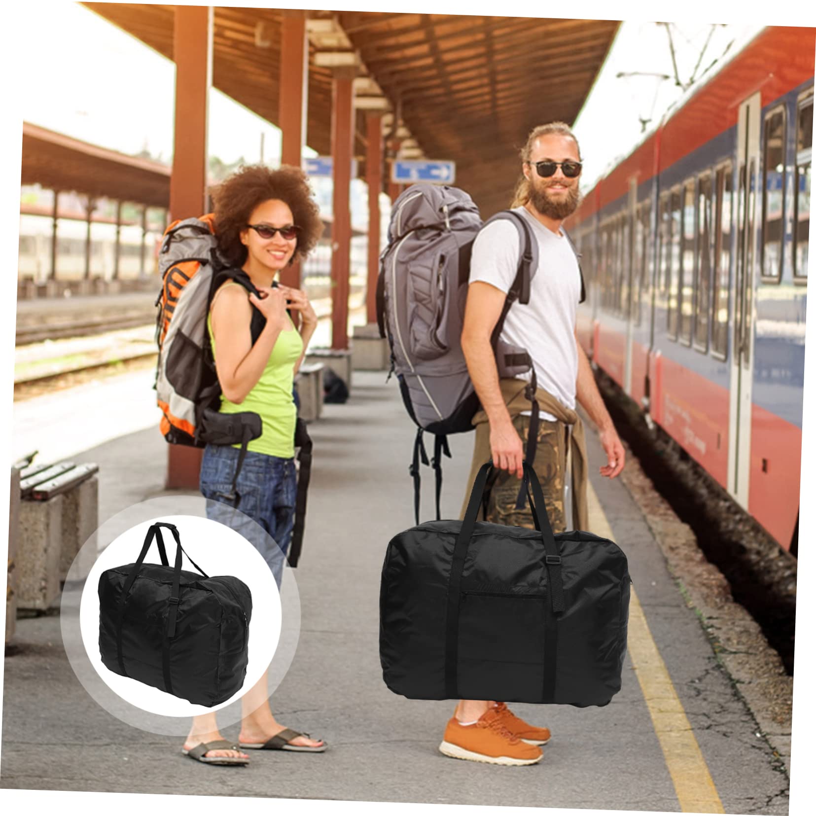 UPKOCH Borsa Pieghevole per Bici da Corsa Borsa Tracolla per Trasporto di Bici Custodia Pieghevole Supporto da Viaggio Copertura