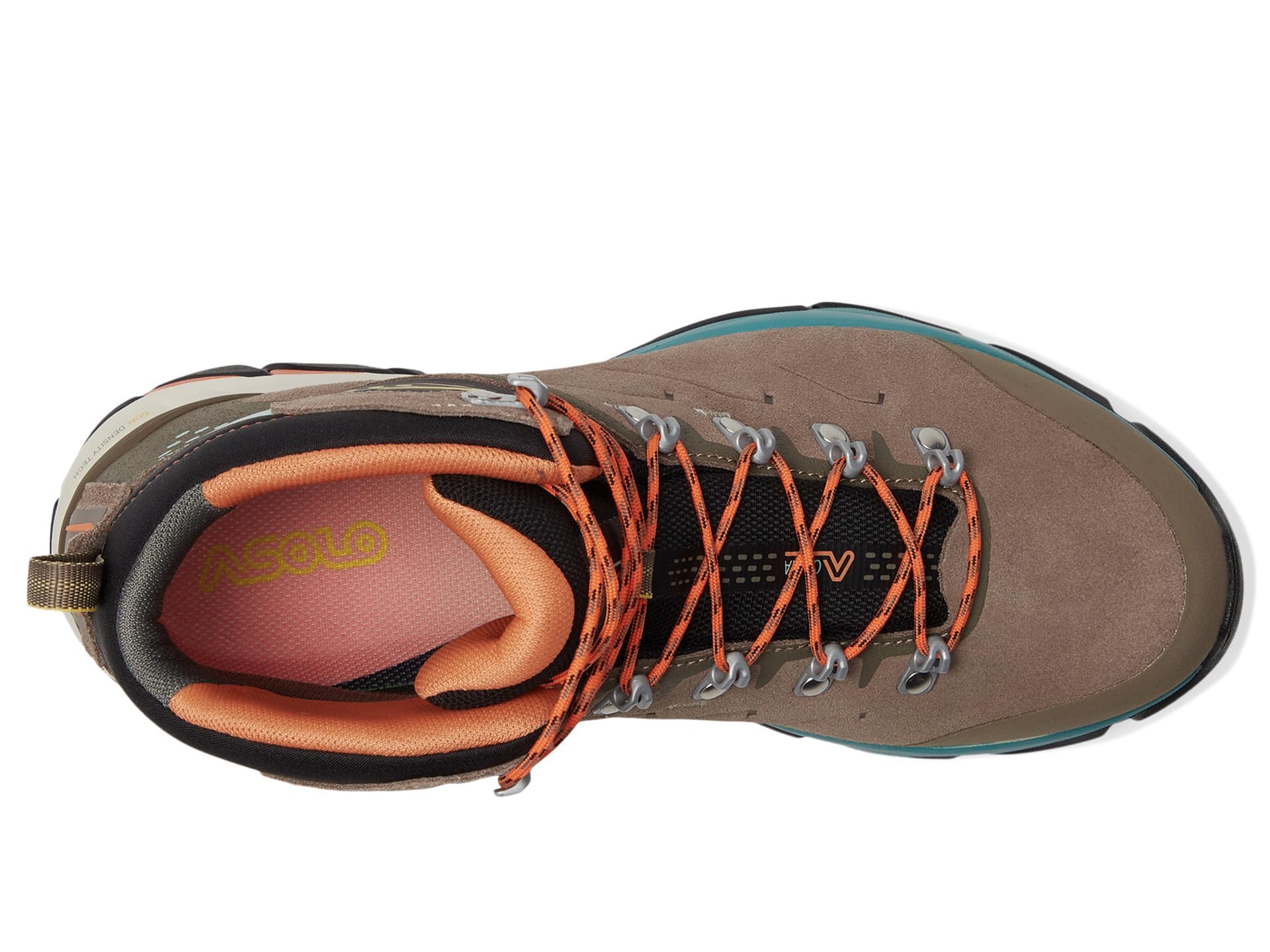 Asolo Women's Acadia Mid LTH GTX Hiking Boot, Dodo Beige/Harbor G, 9.5