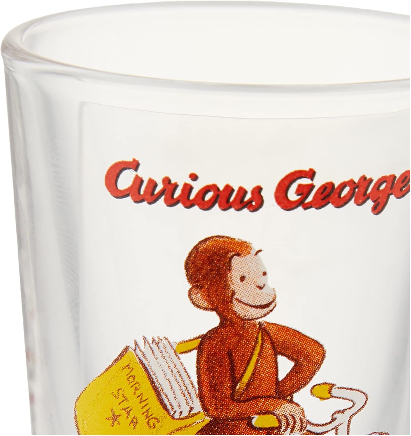 Curious George SAN3505-2 Mini Glass Classic Bicycle