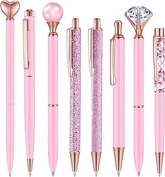 Amazon | ピンクボールペン8点セット メタルボールペン クリスタル Amazon | ピンクボールペン8点セット メタルボールペン クリスタル