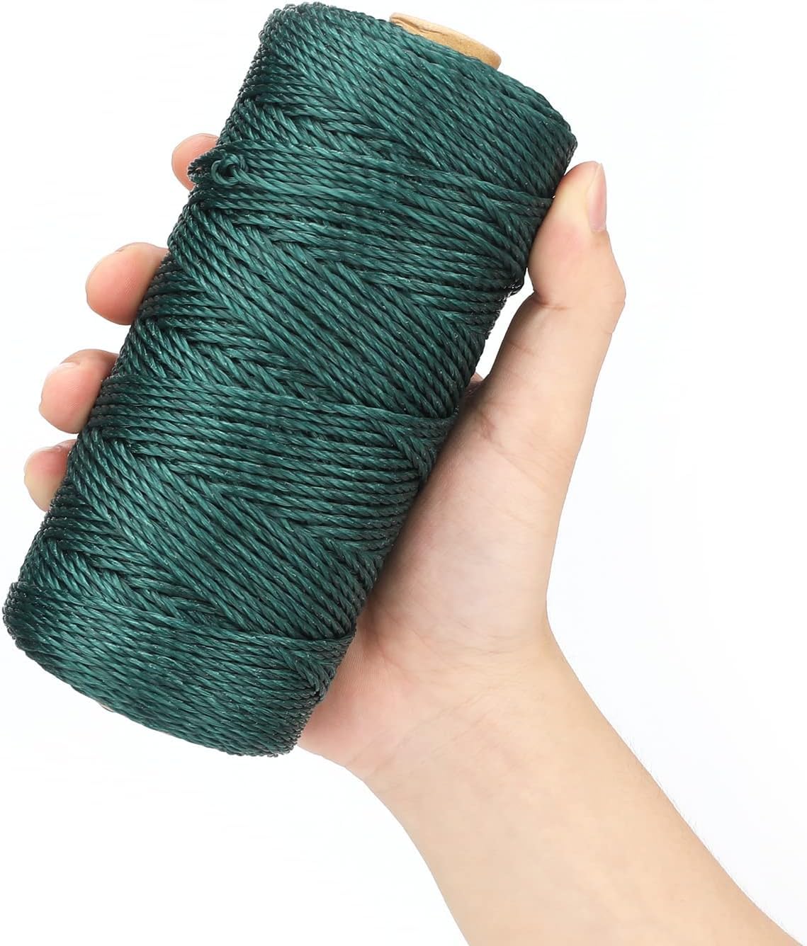 Envenzo Green Garden Jute String Twine Rope Thick Jute For Crafts Gifts Tag Garden Climbing Plants, Tomatoes, Vines, Floristry 100-200M (100 Meter)
