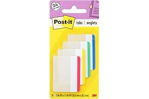 Assorted Primary Color Post-it Tabs