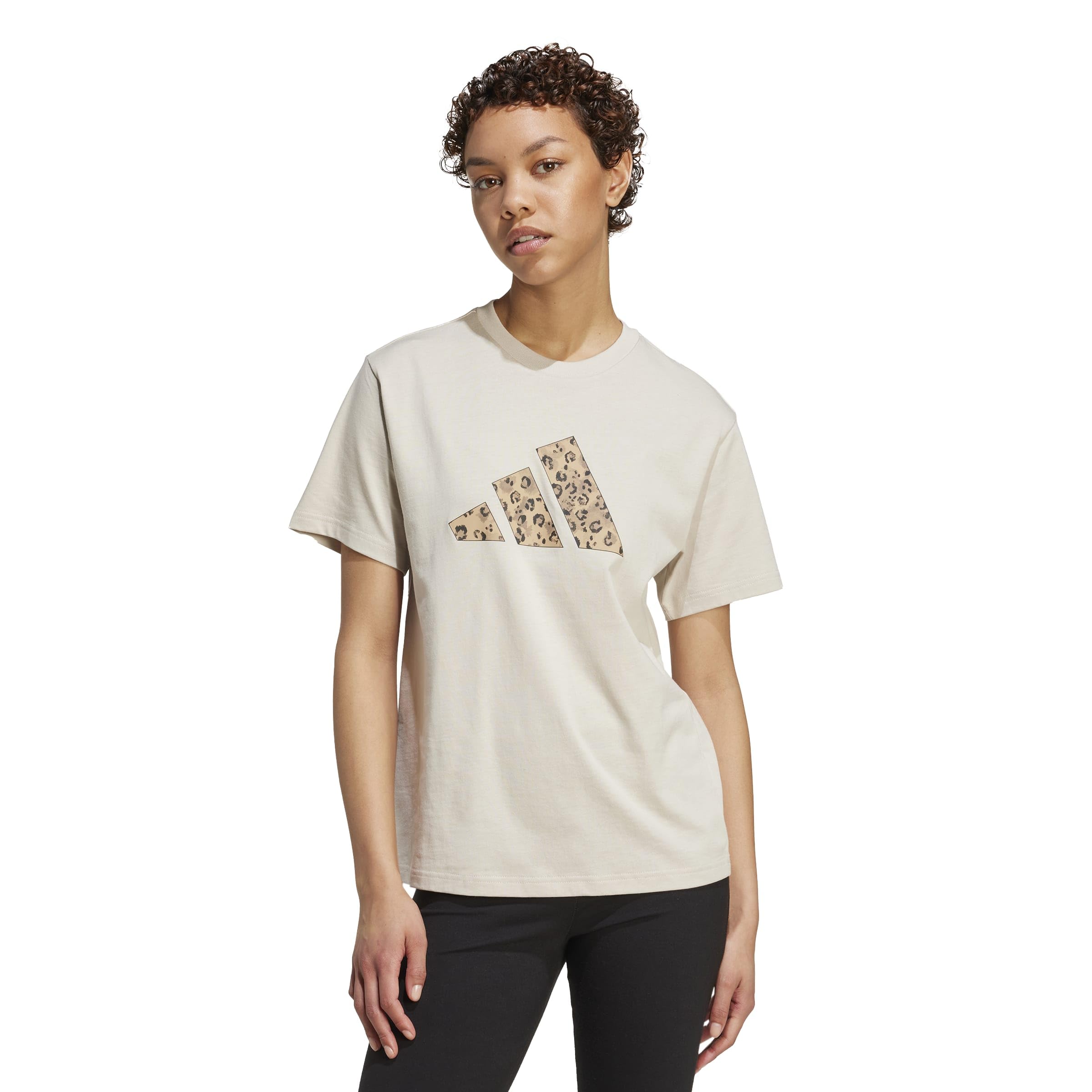 

                                                    Adidas Women's Animal Graphic T-Shirt, Wonder Alum