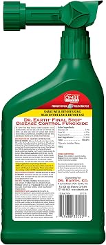 Dr. Earth Final Stop Disease Control Fungicide RTS 32oz.