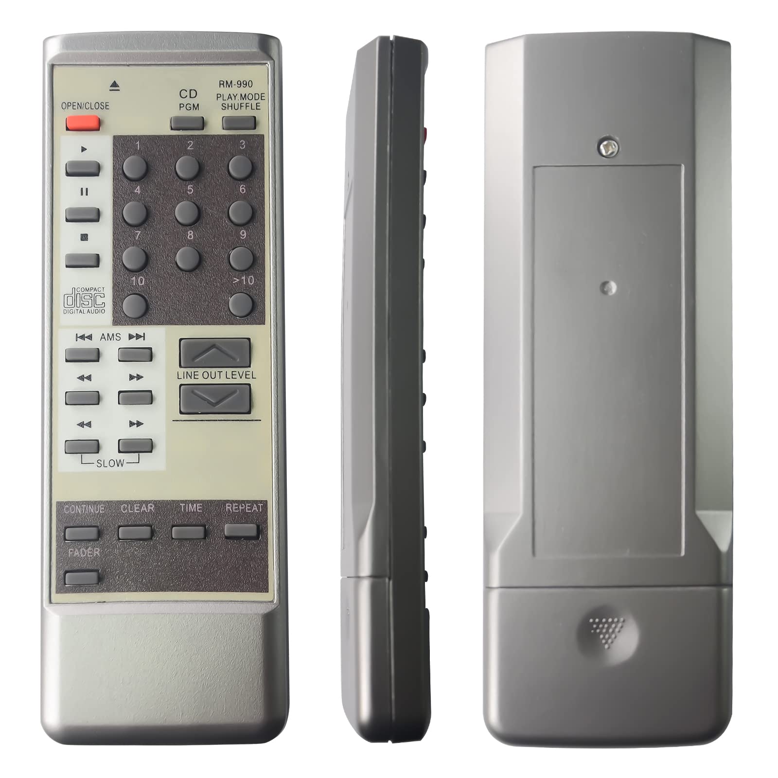 Replacement Remote Control for Sony RM-DC525 CDP-CE5 CDP-CE525 CDP-CE535 RM-DC355 CDP-C5CS CDP-CE345 CDP-CE375 CDP-CE5 CDP-CE525 CDP-CE535 Compact Disc CD Player