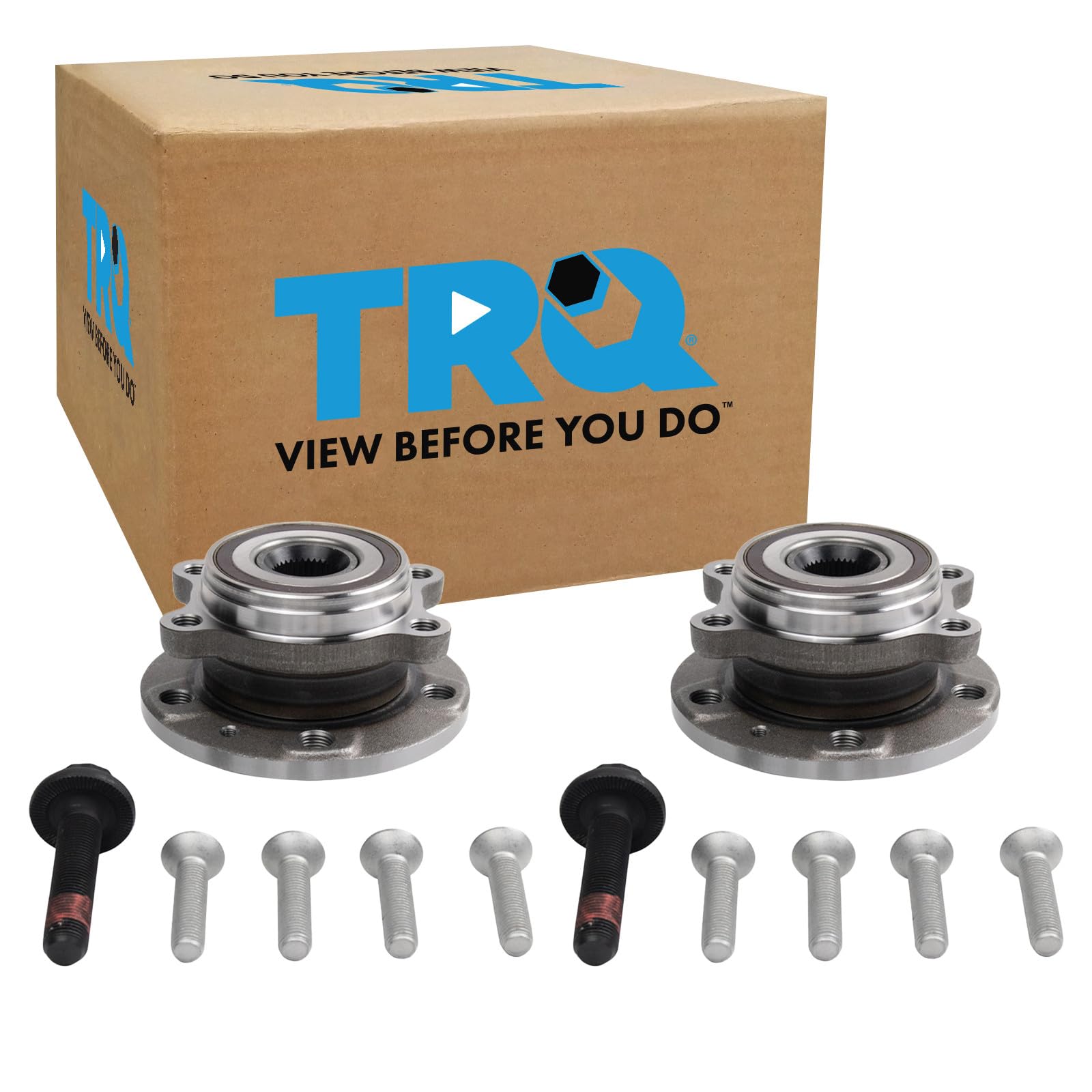TRQ Wheel Bearing &amp; Hub Assembly Set