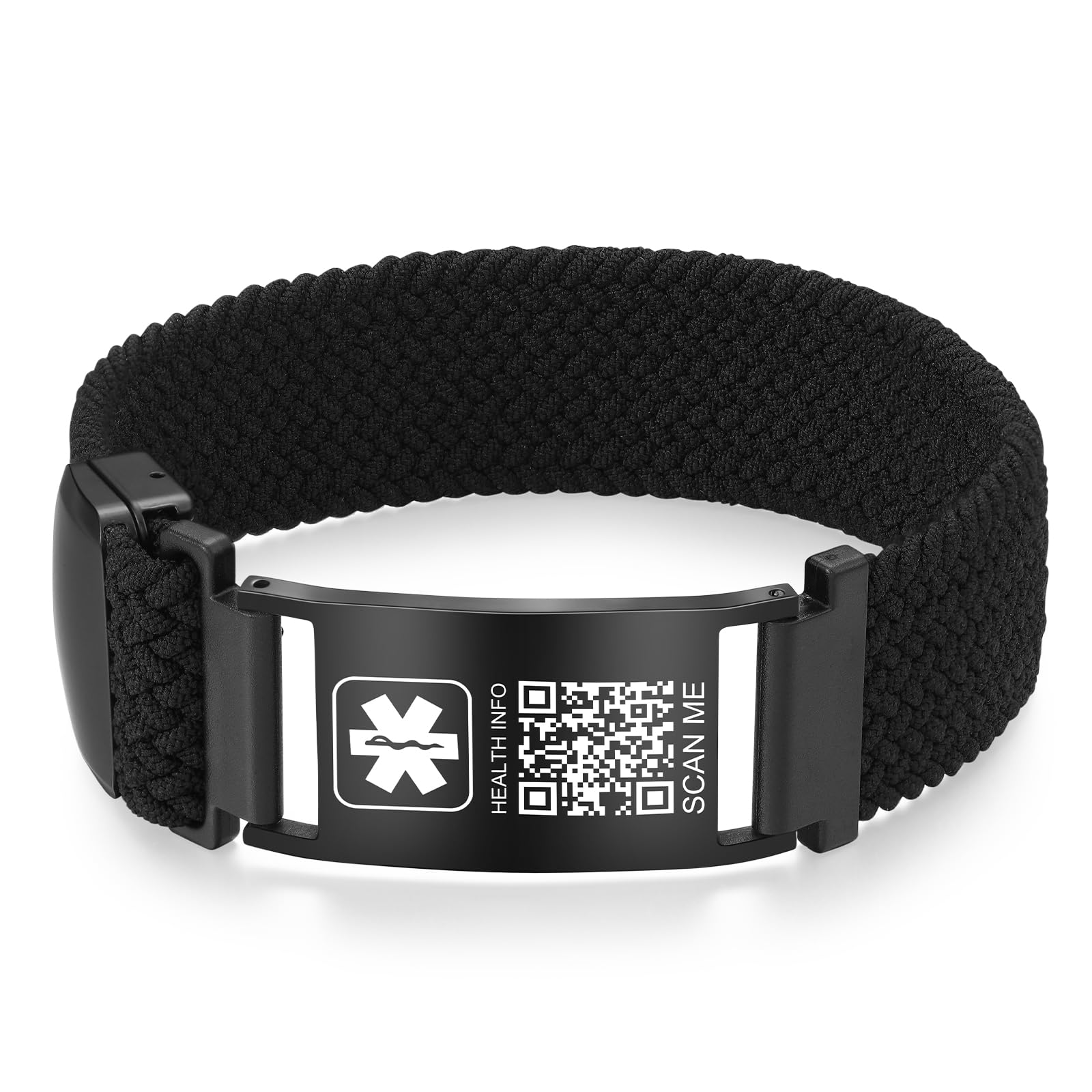 Upgrade Medical Bracelets Men Women with QR Code Medical Alert ID Bracelets