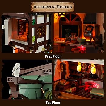 PASTIMEFACTORY×WHATWEWANT SOLIDWOODSHELF Amazon.com: FUNWHOLE Medieval Apothecary Shop Lighting
