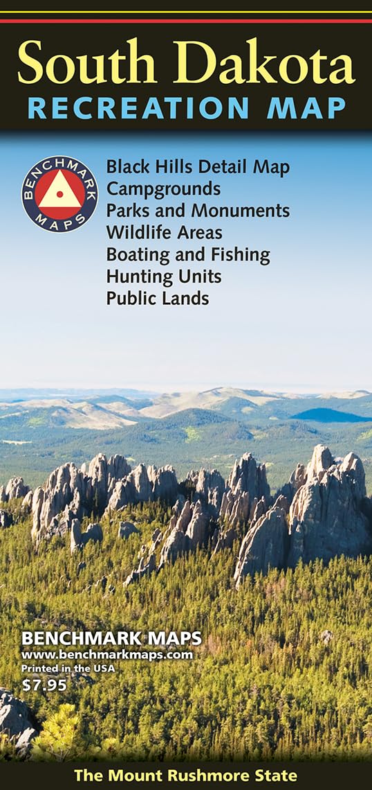 South Dakota Recreation Map (Benchmark)