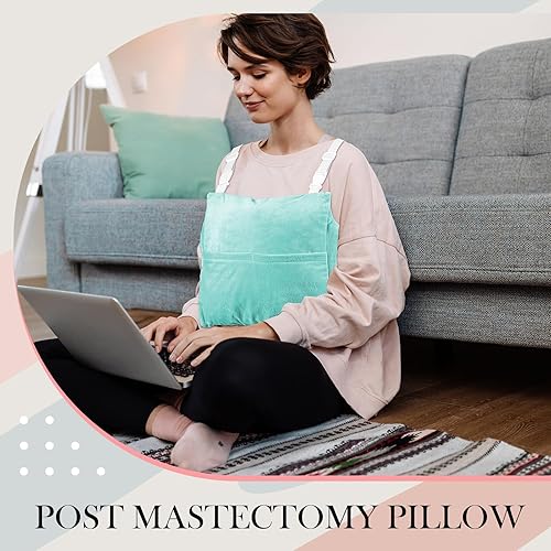 Miniatura 4 de Suzile Almohada de mastectomía después de la cirugía, almohada de pecho para necesidades de mastectomía después del cáncer de mama, regalos de