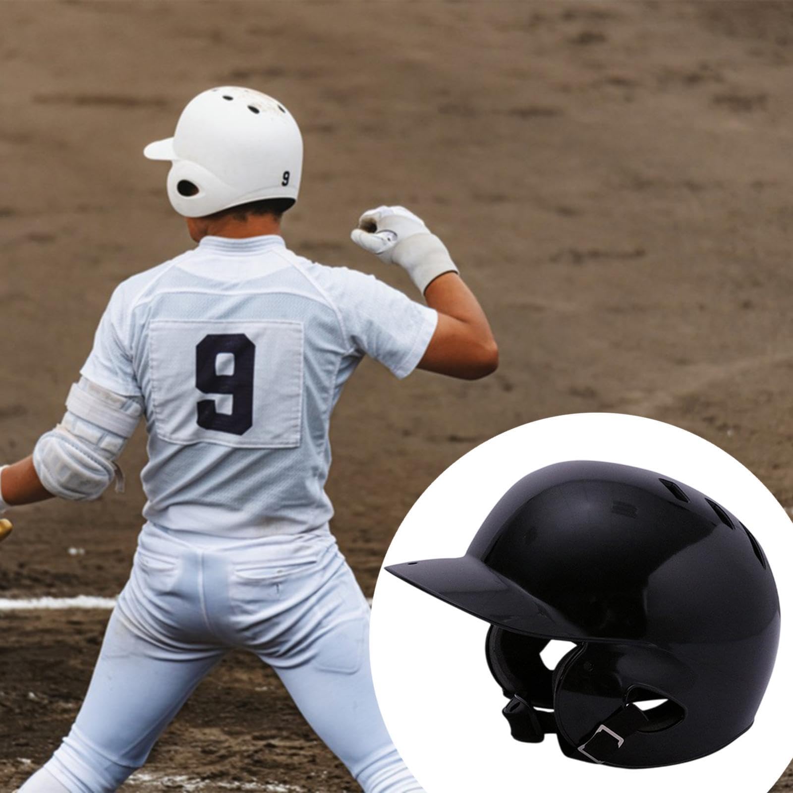 perfk Casque de frappeur de Baseball pour Enfants, Pitch à Double Oreille Casque de Softball pour l'extérieur, Les Sports, Le Match, Les Enfants garçons