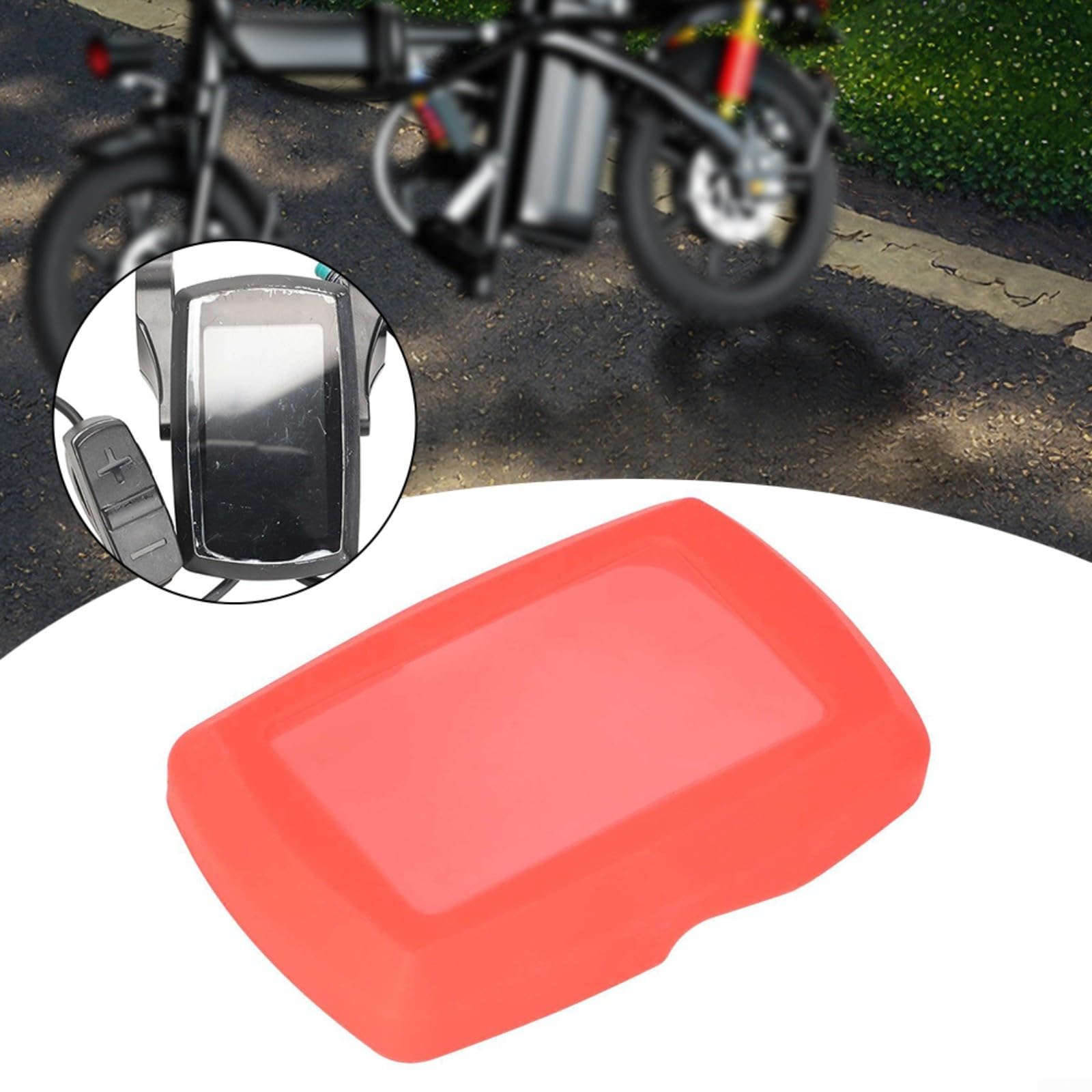 Copertura Impermeabile In Silicone Per Schermo Del Monitor Del Tachimetro Della Bici Elettrica 790 810~p142817897