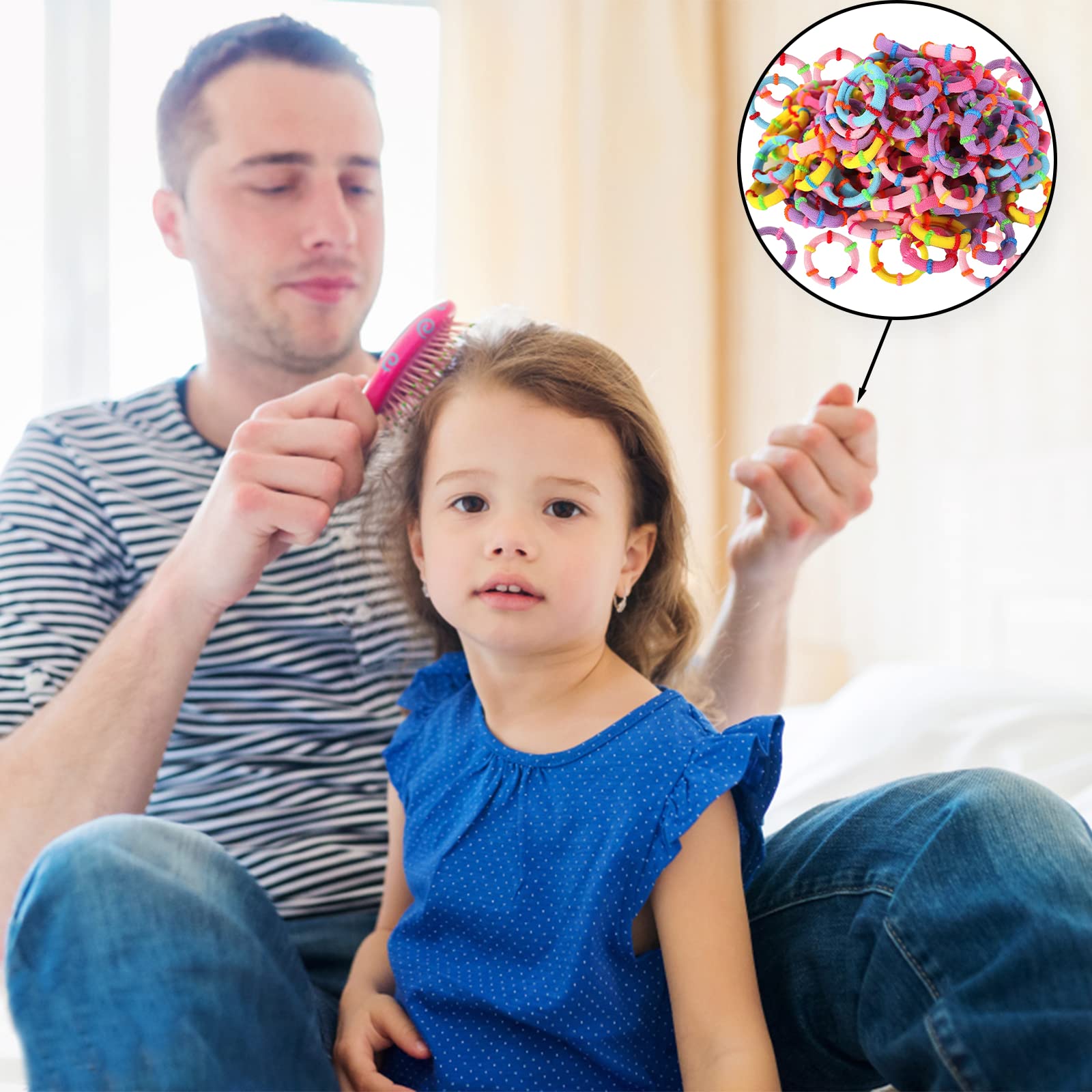 Green Hair Bobbles For Girls, Green Bobble Hair Ties. Green Hair Baubles - View #2